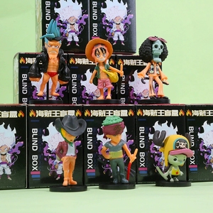 24 pièces / ensembles de figurines d'action <span class=keywords><strong>One</strong></span> <span class=keywords><strong>Piece</strong></span> de l'<span class=keywords><strong>anime</strong></span> japonais, boîte surprise Luffy, Zoro, Nami, Chopper, jouets en PVC, boîte surprise pour enfants, cadeau - Product Image 2