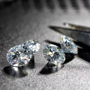 Colore DEF lab ha coltivato il diamante loigi certificato diamante rotondo taglio brillante VVS HPHT diamante