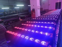 10x 40 W Flight Case Lumières DJ Barres LED RGB DMX à Tête Mobile
