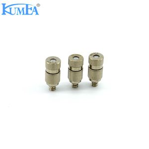KUMEA Boquilla de atomización de microagua de baja presión para enfriamiento y desempolvado, con conexión rápida de dos secciones, para nebulización en invernaderos - Product Image 4