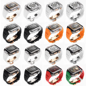 Kit Mod di Lusso con Custodia Trasparente per Apple <span class=keywords><strong>Watch</strong></span> Serie <span class=keywords><strong>Ultra</strong></span> 3 2 1, Custodia Trasparente per Apple <span class=keywords><strong>Watch</strong></span> <span class=keywords><strong>Ultra</strong></span> 45mm, Kit Mod e Cinturini per Orologi - Product Image 6