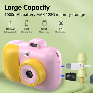 子供用ミニデジタルカメラ MOSセンサー TFカード 防水 隠し機能 1080p HD インスタントプリント ビデオ写真 キッズギフト - Product Image 5