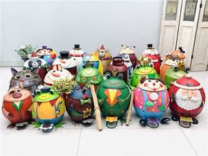 Bán Buôn Sáng Tạo Dễ Thương Động Vật Kim Loại Thùng Rác Có Thể Chân Đạp Chất Thải Bin Cho Ngoài Trời Lưu Trữ Cho Trang Trí Sân Vườn Vật Liệu Sắt - Product Image 6