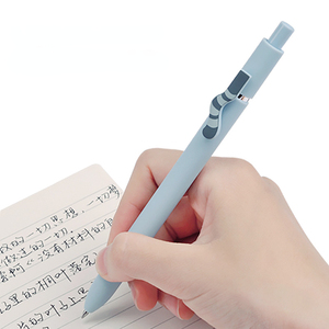 Ensemble de papeterie dessin animé créatif queue de chat Kawaii 0.5mm stylo gel noir stylo promotionnel en plastique - Product Image 5