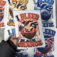 Impression de stickers thermocollants personnalisés de haute qualité pour équipes, logos thermocollants, transferts par sublimation prêts à être pressés