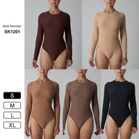 Combinaison de sport sans couture pour femme SK1201, très vendue, légère, 76% polyamide, 24% élasthanne, 100 g/m², style simple