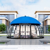 360 clair lumière intelligente hôtel bar club location PC Star Glamping Igloo dômes géodésiques balle bulle maison dôme tente