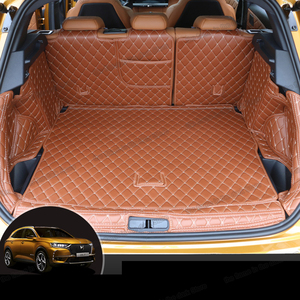 Tapis de coffre en cuir pour Citroën <span class=keywords><strong>DS7</strong></span> <span class=keywords><strong>2018</strong></span> 2019 2020, accessoires intérieurs pour coffre <span class=keywords><strong>Crossback</strong></span> - Product Image 3