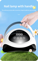 Lampe et séchoir à ongles BLUEQUE 180W UV LED avec 60 perles, machine de polymérisation de vernis à gel pour salon professionnel/maison pour bricolage Nail Art