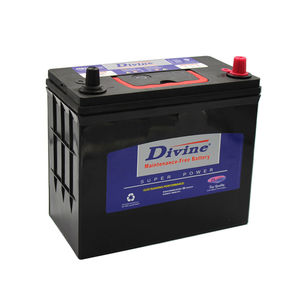 Batterie de voiture de haute qualité, norme JIS, 12V 45Ah, batterie au plomb sans entretien pour véhicules. - Product Image 2