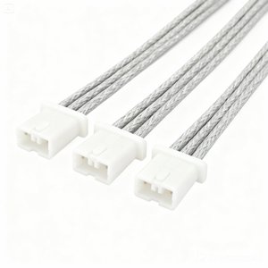 Câble parallèle personnalisé 2P Panneaux au néon LED Connexion PCB Borne PH2.0 ultra flexible avec isolation PVC en fil de cuivre transparent - Product Image 1