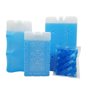 Ensemble de blocs de glace réutilisables, coussin rafraîchissant pour la conservation des aliments pour animaux de compagnie, stockage à froid isolé, bleu - Product Image 1