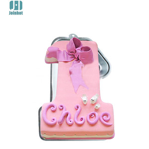 Aluminum Alloy Number One Baking Mold 1 Piece For Cake Chocolate Pudding Making Oven Safe - Product Image 2