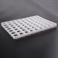 Vente directe d'usine - Accessoires d'incubateur industriel - Plateaux à œufs de caille pour incubateur à 112 trous - Plateau à œufs en plastique