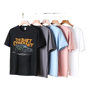 Camisetas deportivas para hombre Camisetas holgadas de manga corta de talla grande para hombre Camiseta de algodón para hombre con patrón de letras - Product Image 5