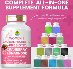 OEM prebiotico <span class=keywords><strong>Cranberry</strong></span> dmannosio capsule di cardo mariano tutto in una capsule probiotiche - Product Image 3