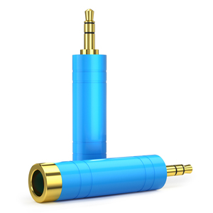 3,5mm TRS macho <span class=keywords><strong>a</strong></span> 6,35mm hembra <span class=keywords><strong>Jack</strong></span> conector <span class=keywords><strong>adaptador</strong></span> 6,5 enchufe auriculares amplificador Audio micrófono AUX 6,3 3,5mm convertidor - Product Image 4
