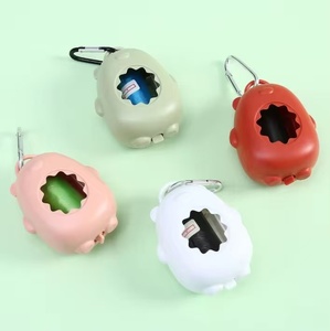 Lynpet eco-friendly portatile palmare cacca di cane <span class=keywords><strong>Scooper</strong></span> scatola di immagazzinaggio con sacco della spazzatura Dispenser plastica per animali domestici prodotti per la pulizia - Product Image 4