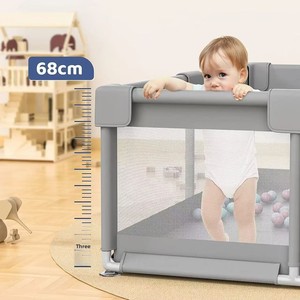 Box per <span class=keywords><strong>Bambini</strong></span> Portatile in Tessuto, Recinzione per Gattonare, Cancello di <span class=keywords><strong>Sicurezza</strong></span> per <span class=keywords><strong>Bambini</strong></span>, Giocattolo per <span class=keywords><strong>Bambini</strong></span>, Opzioni Multi-Misura - Product Image 4