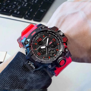 Montres de sport pour hommes en vente en gros - Série G, boussole, écran tactile TFT, étanche IPX-6, bracelet en plastique - Product Image 1