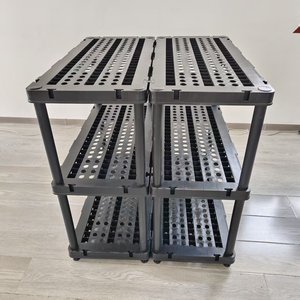 ชั้นวางของพลาสติกทนทาน5ชั้นสำหรับโรงรถชั้นวางของพลาสติกทนทาน - Product Image 6