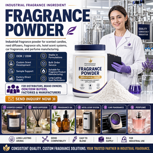 High Performance Fragrance Powder for Recycled <b>Rubber</b> Plastic Compounds Odor Control and Industrial Processing Applications - Product Image 1