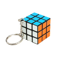 Cube magique à deux couches pour enfants Cube en matière plastique jouet amusant
