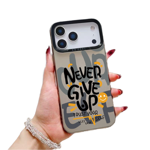 Coque de téléphone antichoc de créateur à motif de mots tendance pour <span class=keywords><strong>iPhone</strong></span> Xs Xr 11 12 13 Mini 14 15 16 17 Pro Max - Product Image 1