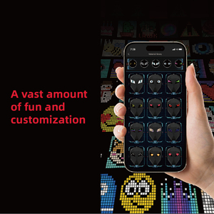 Remote Control layar tampilan 3D mata iblis ransel pengendara Led helm sepeda motor ransel Led mata untuk sepeda motor - Product Image 6