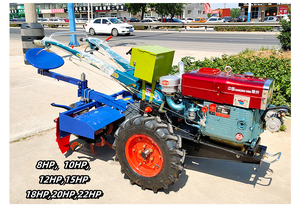 Motoculteur diesel portatif pour le labour rotatif, la paillage et la formation de buttes, idéal pour vergers et terrains montagneux, résistant à la sécheresse et à double usage intégré - Product Image 5