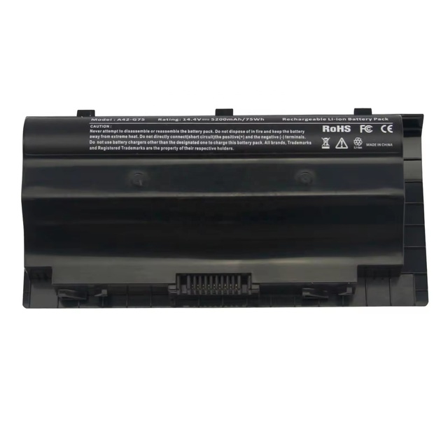 14.4V/75Wh New Genuine A42-G75 Battery for Asus G75 G75V G75VM G75VW G75VX G75VW-TH71