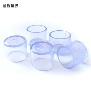 Funda Protectora Transparente de PVC Han Zhe de 25 mm, Redonda, Antiarañazos, para Patas de Muebles - Product Image 1