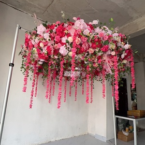 Arreglos Florales Artificiales Gigantes <span class=keywords><strong>de</strong></span> Primavera para Colgar del Techo para Decoración <span class=keywords><strong>de</strong></span> Bodas al por Mayor - Product Image 4