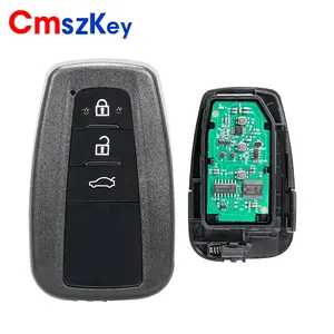 Clé télécommande intelligente 2017 Mhz, pour Toyota 433 + Camry 3 btt, transpondeur 8A 4FDM-01