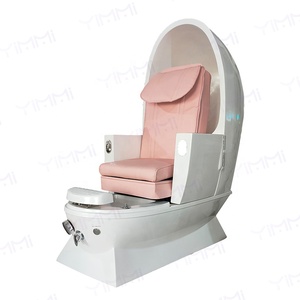 Deluxe Nagel Salon Möbel Fuß Spa Ei Form 2 Motoren Elektrische Luxus Pediküre Spa <span class=keywords><strong>Massage</strong></span> stuhl Für Nagels tudio - Product Image 6