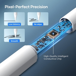 ปากกาสไตลัสอะลูมิเนียม<span class=keywords><strong>แบ</strong></span>บสัมผัสป้องกันการสัมผัสฝ่ามือ พร้อมระบบตรวจจับการเอียง สำหรับ iPad Pro & Air  พร้อมแบตเตอรี่ใน<span class=keywords><strong>ต</strong></span>ัวสำหรับแท็บเล็ต (<span class=keywords><strong>ต</strong></span>ัวอย่างสินค้าฟรี) - Product Image 6