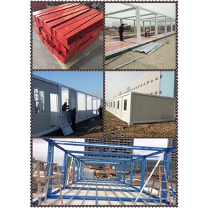 Casa Contenedor Económica, Casa Pequeña de 20 pies, Casa Contenedor Prefabricada <span class=keywords><strong>y</strong></span> Desmontable para Alojamiento en Obras de Construcción - Product Image 2