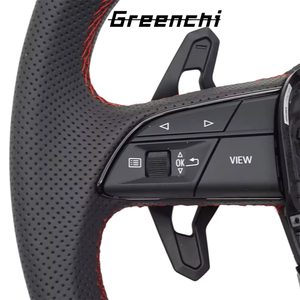 <span class=keywords><strong>Volante</strong></span> de Fibra de Carbono Mejorado Compatible con <span class=keywords><strong>Audi</strong></span> A6 A7 A8 Q5 <span class=keywords><strong>A4</strong></span> <span class=keywords><strong>B5</strong></span> B7 8T 8V Q7 - Product Image 4