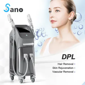 Hot Selling Ipl Hair Removal Machine Photon Skin Rejuvenation Device Double Handle Dpl Machine