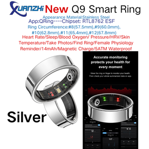SHR Health Care Ring Smart Qring Ritmo cardíaco Actividad del sueño Multideportes GPS Fitness Tracker Smartring Q Ring APP Smart Ring 2025 - Product Image 6