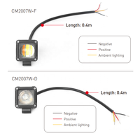Mini projecteur 6D de 2 pouces, projecteur de travail à Led, Combo de Spot de lumière de travail, tout-terrain 4x4 Led Bar camion voiture Pods Cube moto antibrouillard