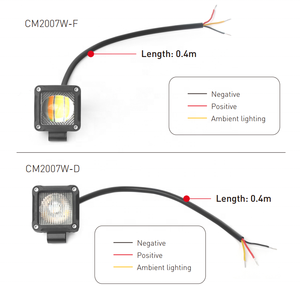 Miniproyector 6D de 2 pulgadas para conducción, luz Led de trabajo, Combo de punto, todoterreno, 4x4, para camión, coche, cápsulas, cubo, motocicleta, Luz antiniebla - Product Image 4