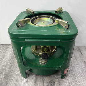 Réchaud à kérosène en acier pour l'extérieur avec brûleur en émail à 8 mèches, allumage manuel pour le camping, les pique-niques et le barbecue - Product Image 1