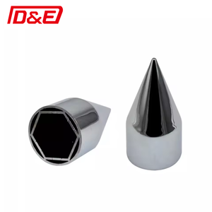 Gran oferta, cubierta de tuerca de rueda de plástico cromado de 33mm, 38mm, 40mm, Tuercas cromadas de plástico para camión, coche, RV, protección de rueda - Product Image 3