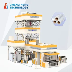 ABC 3 Layers Blowing Film Machine ABC Co-Extrusion Film Extruder ABC Three Layers Greenhouse Film Blowing Machine