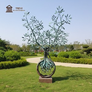 <span class=keywords><strong>Escultura</strong></span> <span class=keywords><strong>de</strong></span> Bronce Gigante del Árbol <span class=keywords><strong>de</strong></span> la Vida, Arte Moderno Atemporal <span class=keywords><strong>de</strong></span> TREVI, Famosa para Exhibición en Parques al Aire Libre - Product Image 1