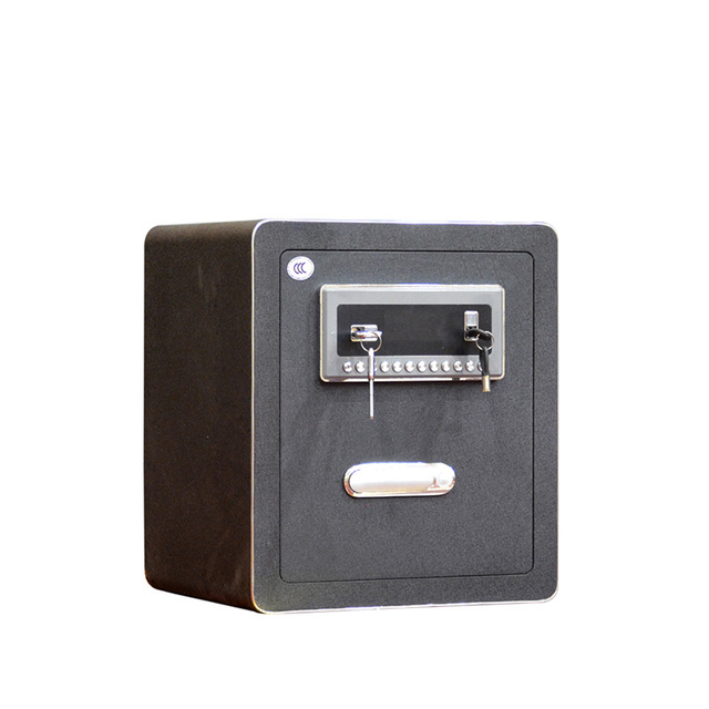 High Quality Black Steel Security Safe Box with Sentry Lock Fireproof Home Office School Hotel Hospital Storage Cabinet