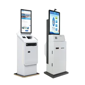 Crtly Self Service Cheque Transaction Payment Kiosks TM Bill Banknote Money Cash Dispenser And Bill Payment Kiosk Cash Recycler