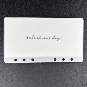 Custom A5 A6 A7 portatile con carattere corsivo aperto custodia per raccoglitore risparmio per le vacanze - Product Image 4