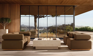 Muebles de Jardín de Diseño de Lujo, Sofá Modular Seccional de Teca sin Brazos, Tapizado de Alta Calidad - Product Image 6